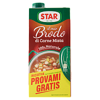 Star Brodo Liquido Mix Carne 1 LT Pollo Verdure